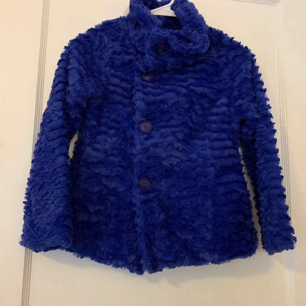 Blue Minky Patagonia jacket